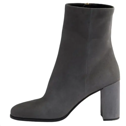 PRADA Ankle Boots 8.5cm Women's Dusty Gray