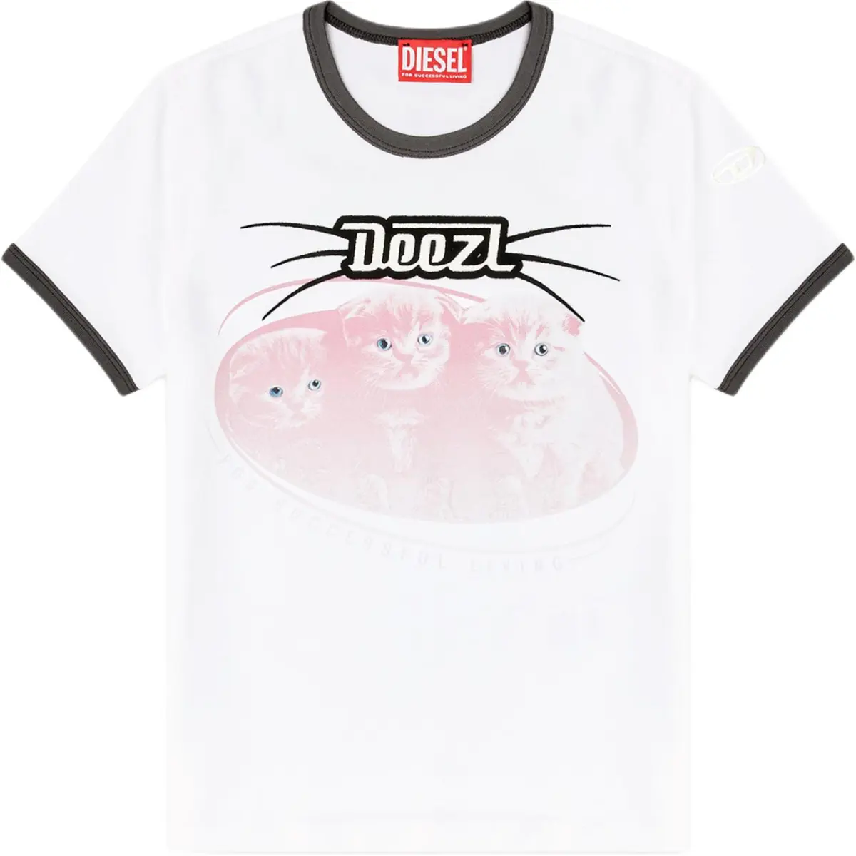 Diesel T-Uncuties-Long-R13 T-Shirt