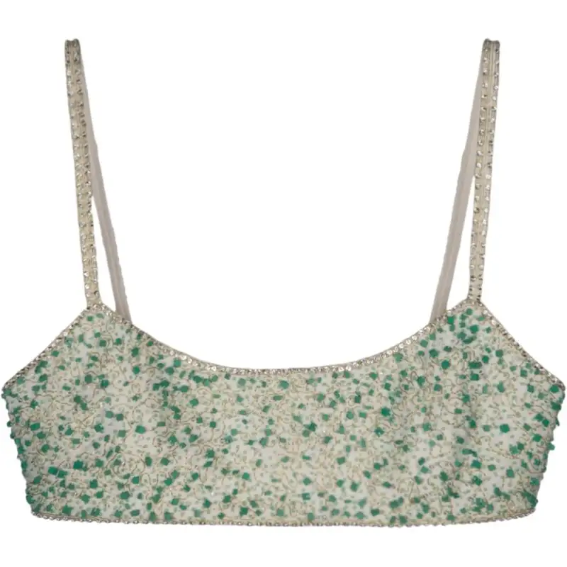 DIOR Tank Tops Women's Green Moderate