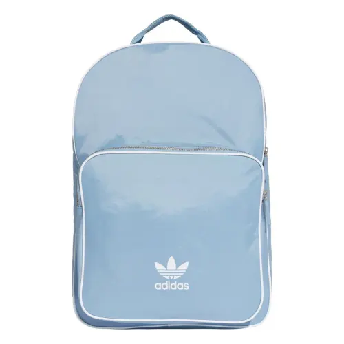 Adidas, base school bag, azure backpack for men and women, polyester, for beloved
