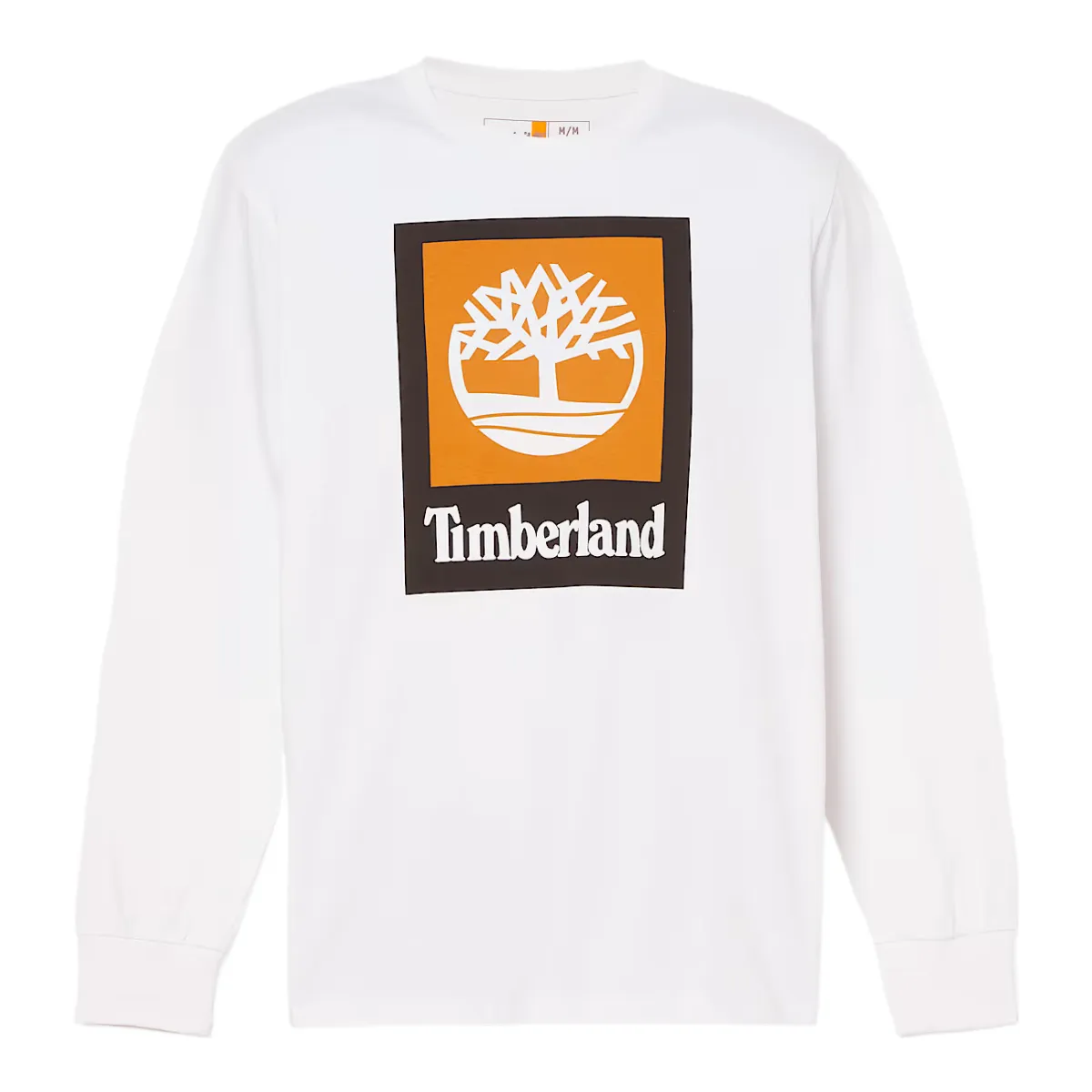Timberland T-Shirts Men's White Crew Neck Moderate