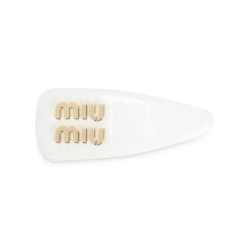 MIU MIU Leather Hair Clip