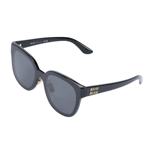 MIU MIU Square Sunglasses Women's Black
