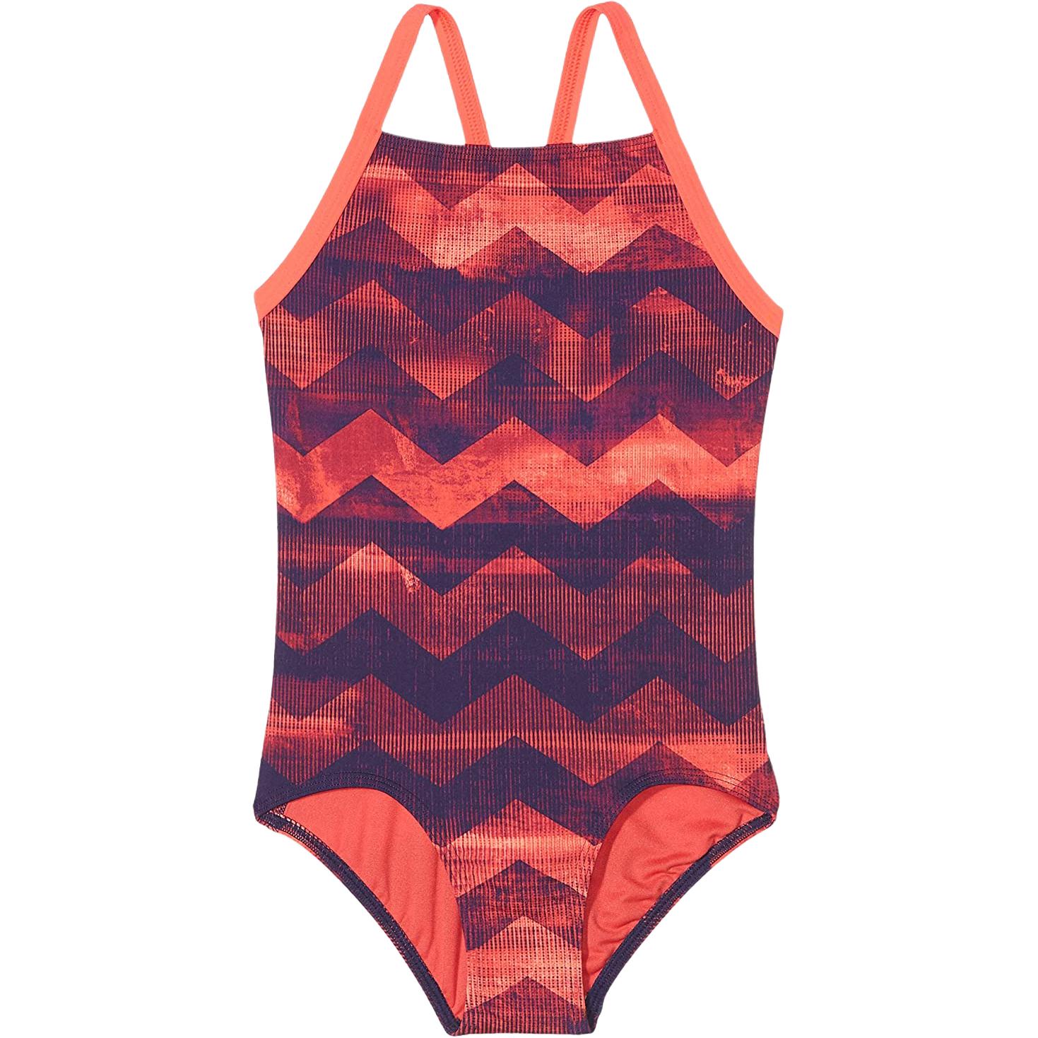Детский купальник adidas Logo Swimsuit (темно-синий)