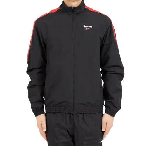 Reebok Jackets Men's Black Lapel Moderate Other