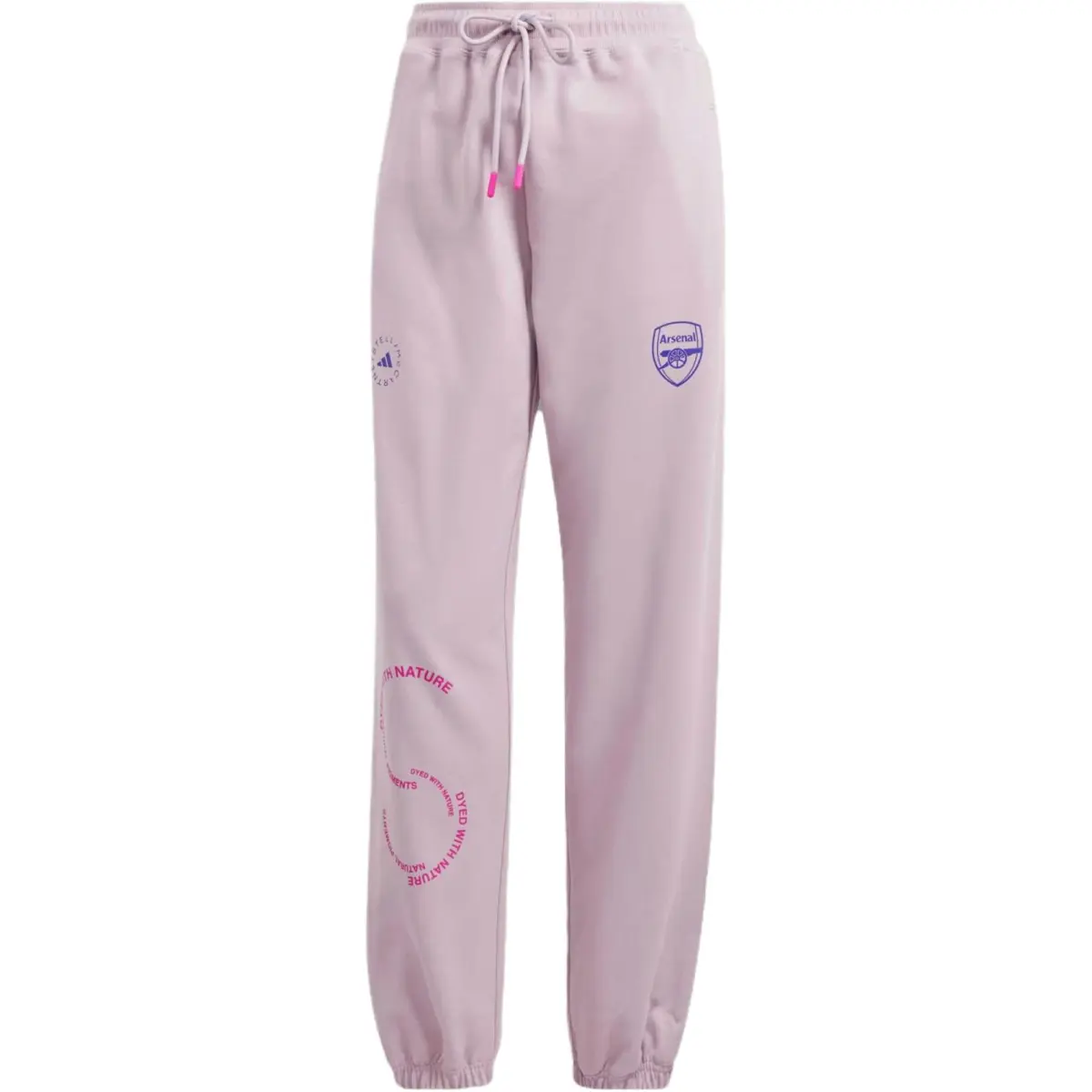 Adidas X Stella McCartney Adidas X Stella McCartney Knitted Sweatpants Women's Pink Moderate Cuffed Pants