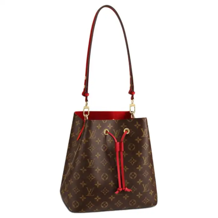 LOUIS VUITTON Neonoe Bag Mm Monogram Poppy