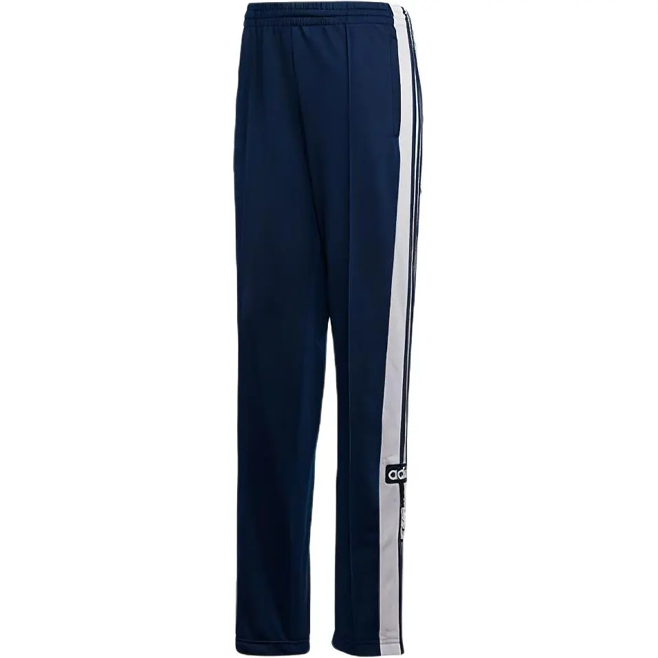 Adidas Originals Knitted Sweatpants Japan Version Women's Navy Blue