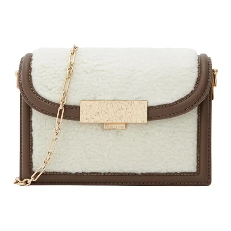 CHARLES&KEITH Pu Small Square Bag Shoulder Bag Small Women's Multicolor