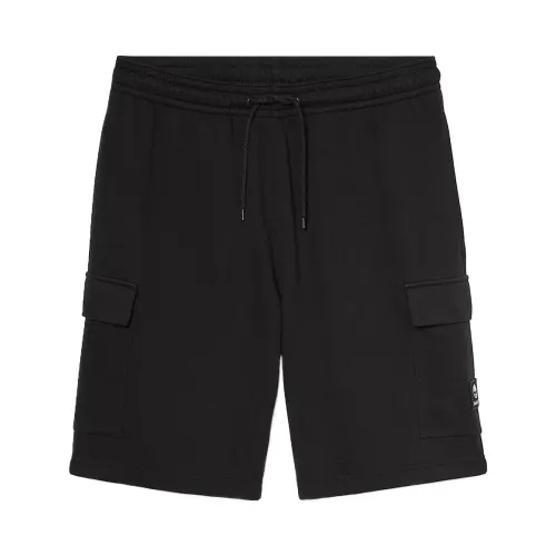 Timberland Cargo Shorts Unisex Black Moderate