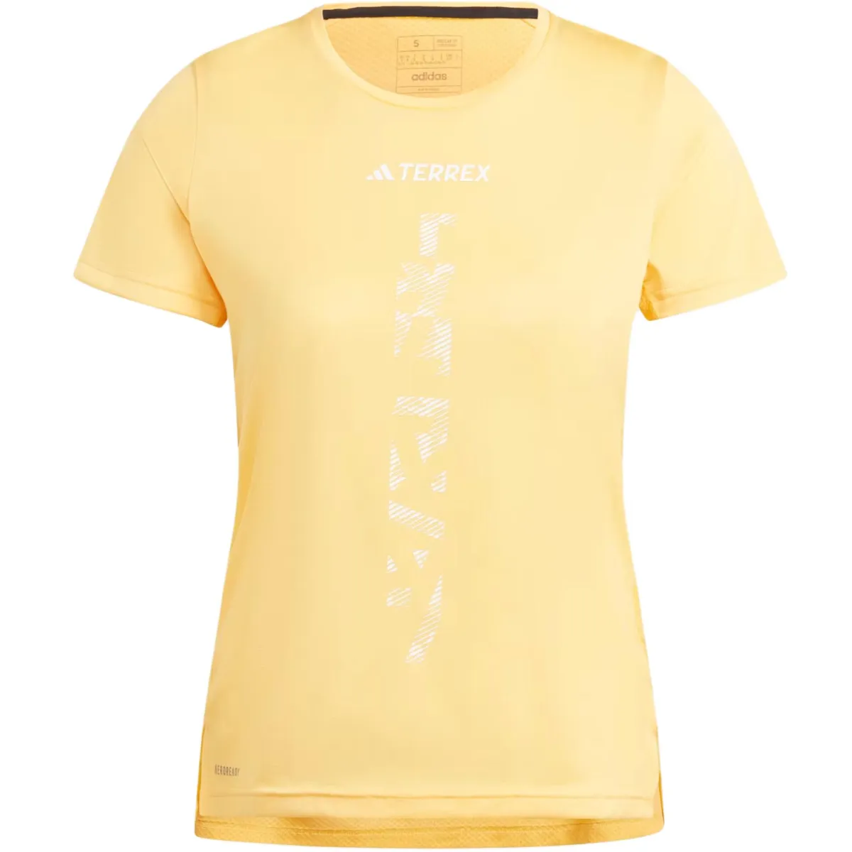 Adidas Terrex Agravic Trail Running Tee T-Shirt Women's Yellow