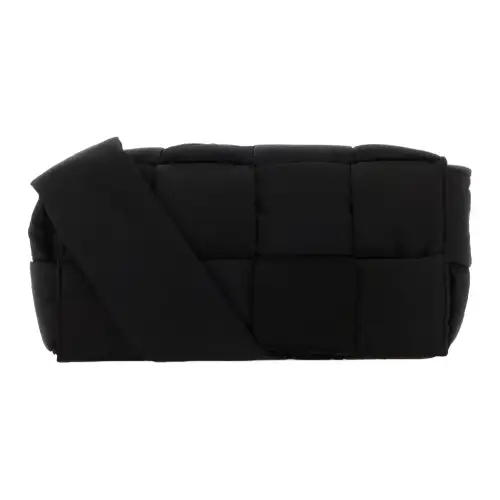 Bottega Veneta Nylon Handbag, Shoulder Bag Medium Men's Black