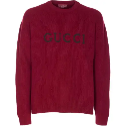 GUCCI Gg Intarsia Knit Jumper