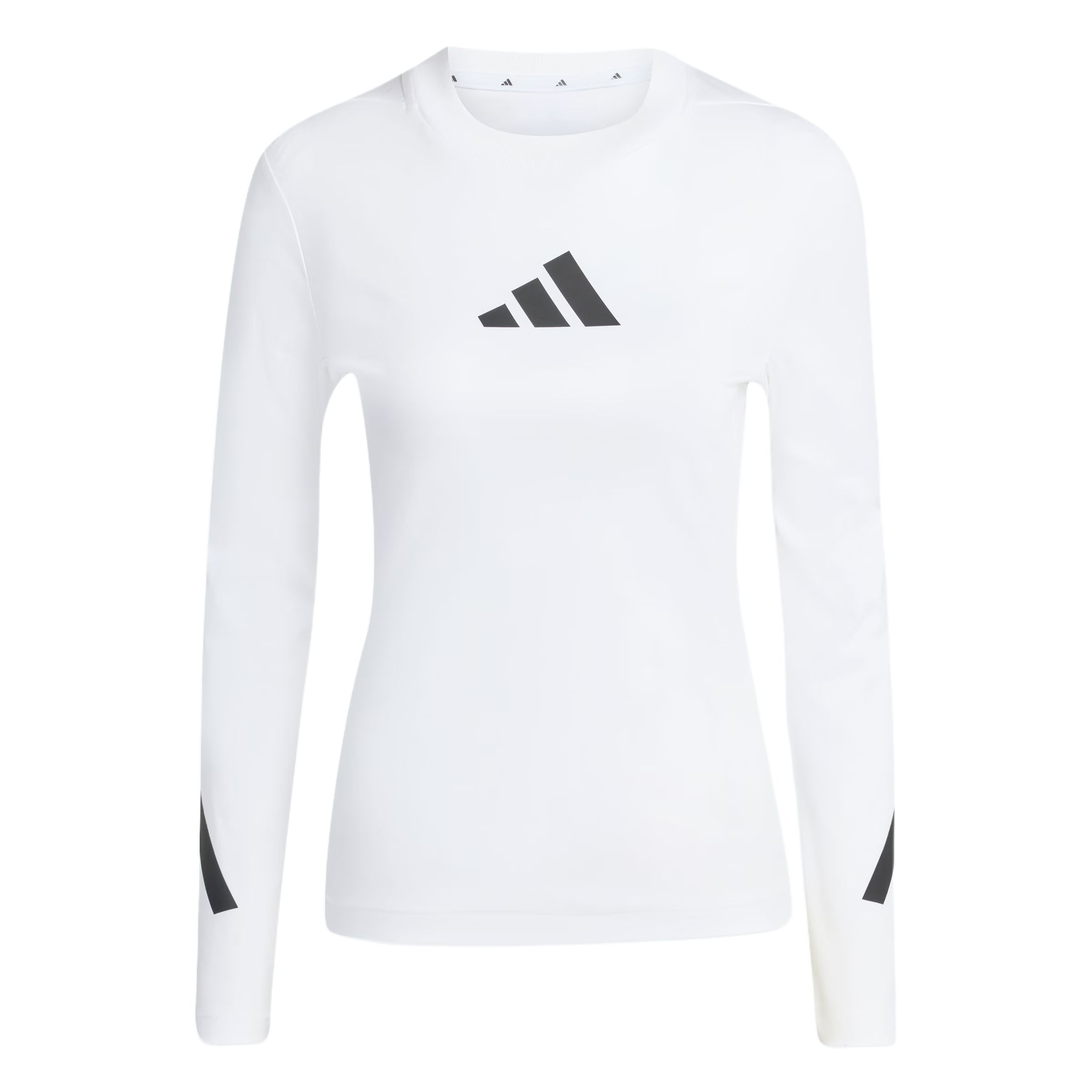 Женский лонгслив adidas (черный)