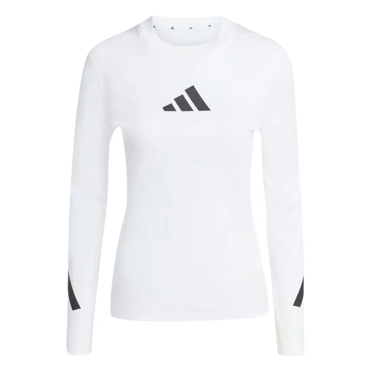 Adidas Z.N.E. T-Shirts Women's White/Black Crew Neck Moderate Other