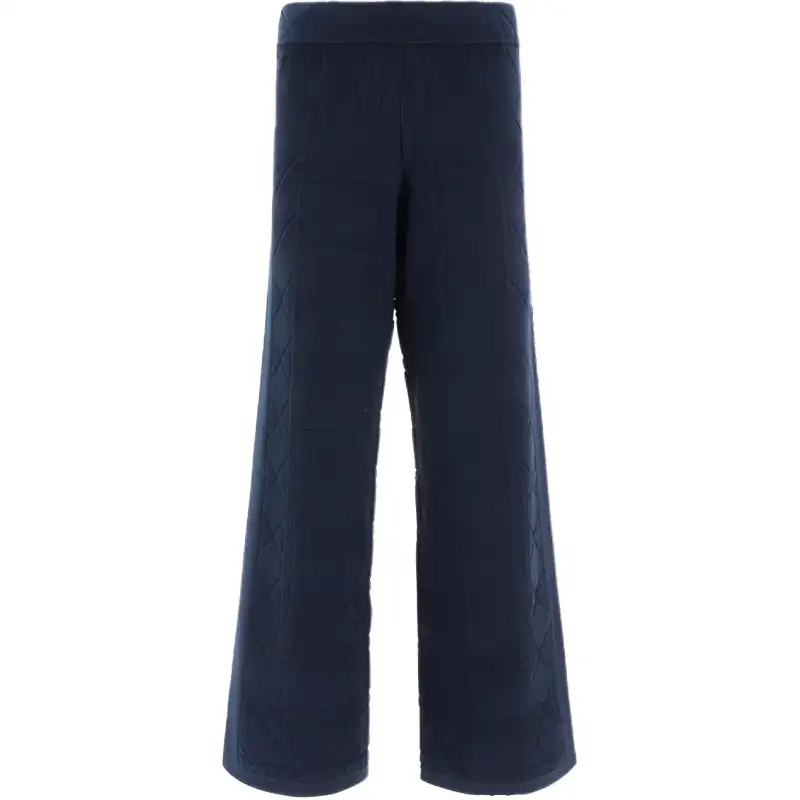 DIOR Casual Pants Women's Blue Moderate Wide Leg Pants