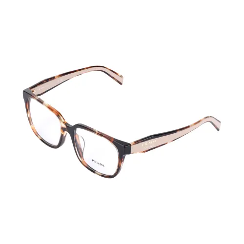 PRADA Oval Eyeglass Frames Women's Tortoiseshell