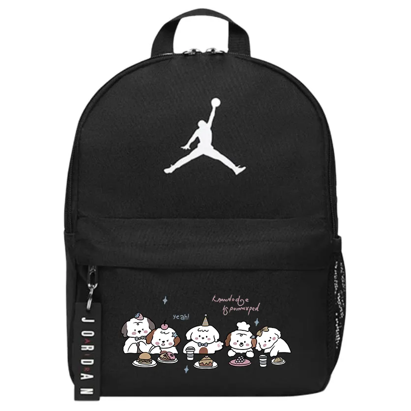 Jordan Polyester Backpack Unisex Black