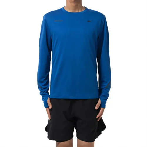 Reebok T Shirts Men's Blue Crew Neck Moderate