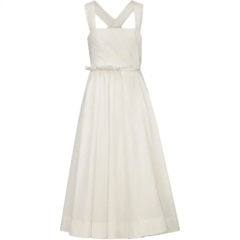 DIOR SS23 Sleeveless Dress Women's White