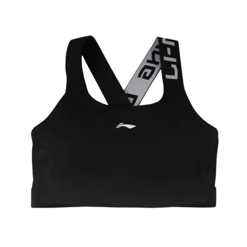 Li Ning Sleeveless Sports Shirts Women's Versatile Black Other