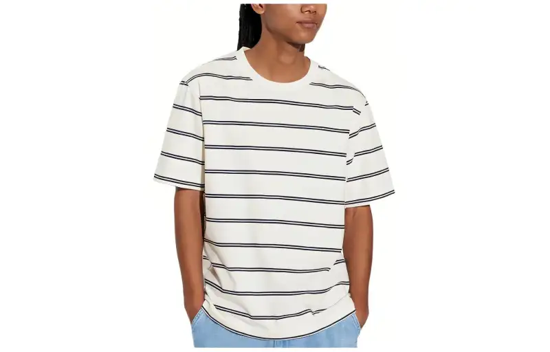 UNIQLO T Shirts Unisex Crew Neck Moderate Straight Fit