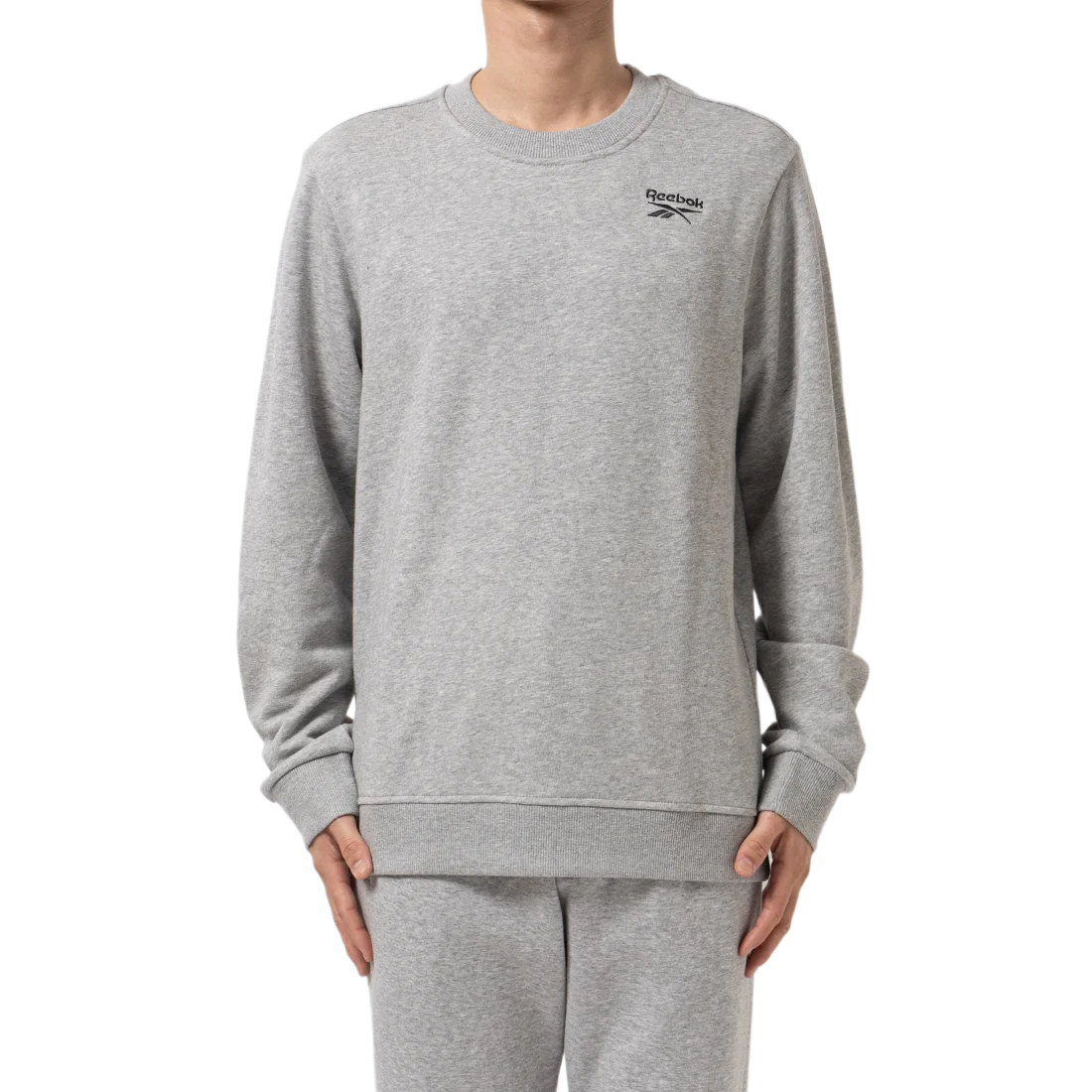 Reebok IDENTITY SMALL LOGO FT CREW Sweatshirt Men's