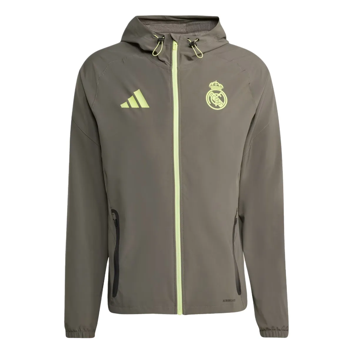 Adidas Free Shipping With AdiClub Real Madrid Tiro 25 Competition Vis Tech Travel Jacket