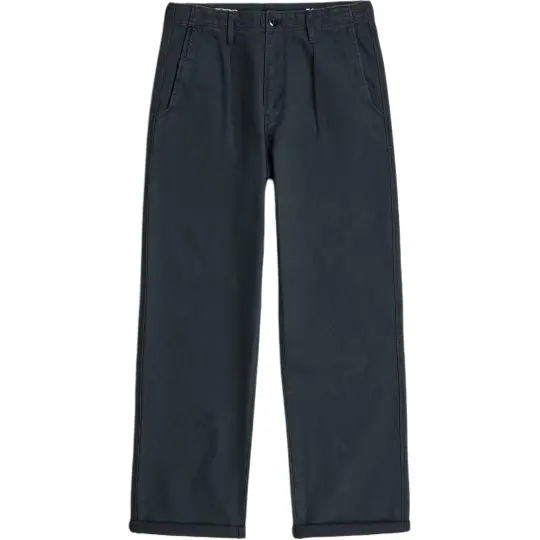 G STAR RAW Casual Pants Men's Dark Blue Moderate Straight Fit Pants