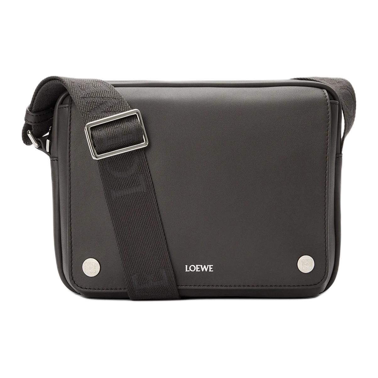 Мужская сумка LOEWE Pebble (темно-серая)