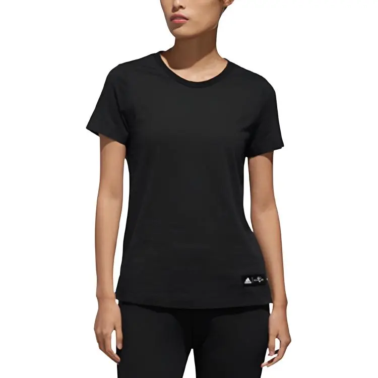 Adidas Regular T Shirt Women's Black
