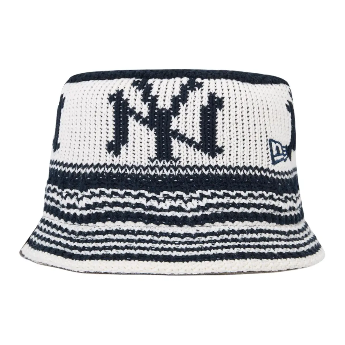 New Era Cotton Bucket Hats Unisex Black/White
