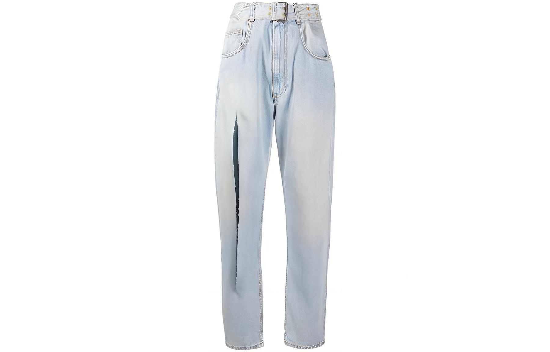Женские джинсы Maison Margiela (синие)