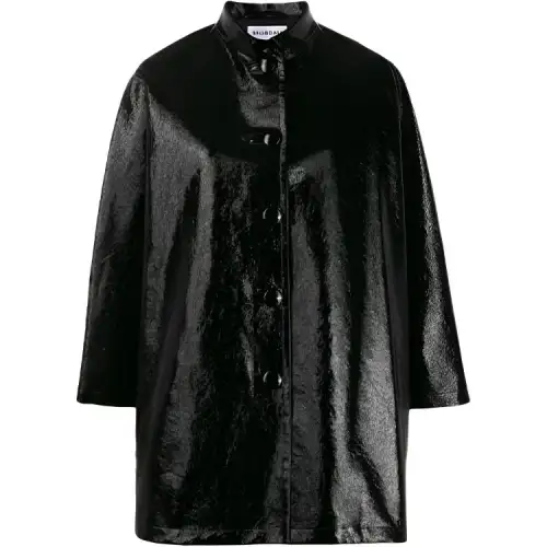 Balenciaga SS21 Coat Women's Black