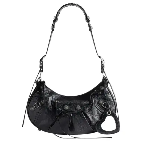 Balenciaga Le Cagole Shoulder Bag Small Black