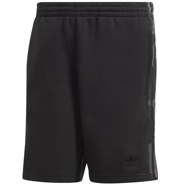 Adidas Originals Graphics Camo Stripe Shorts Casual Shorts Men's Black