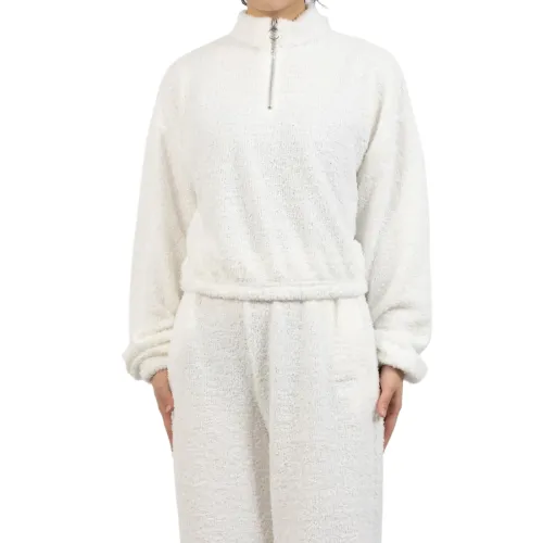 Reebok Sweatshirts Women's White Turtleneck Moderate