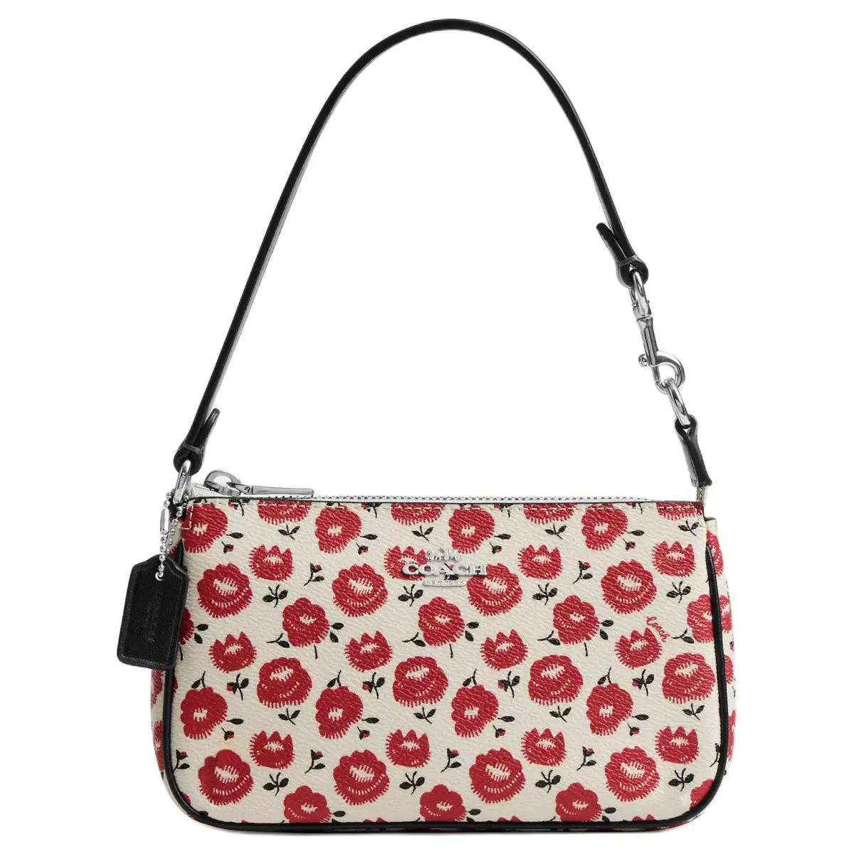 COACH Nolita Coated Canvas Shoulder Bag, Handbag, Shoulder Bag Small Women's Multicolor
