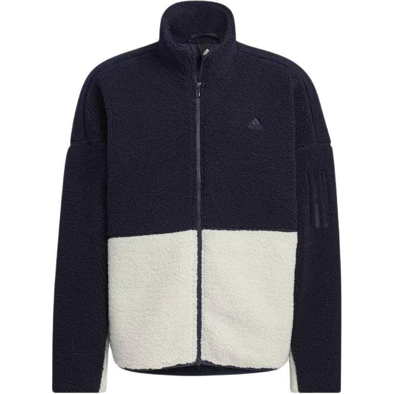 Adidas Sportswear Velvet feel Coat Men's Gray White