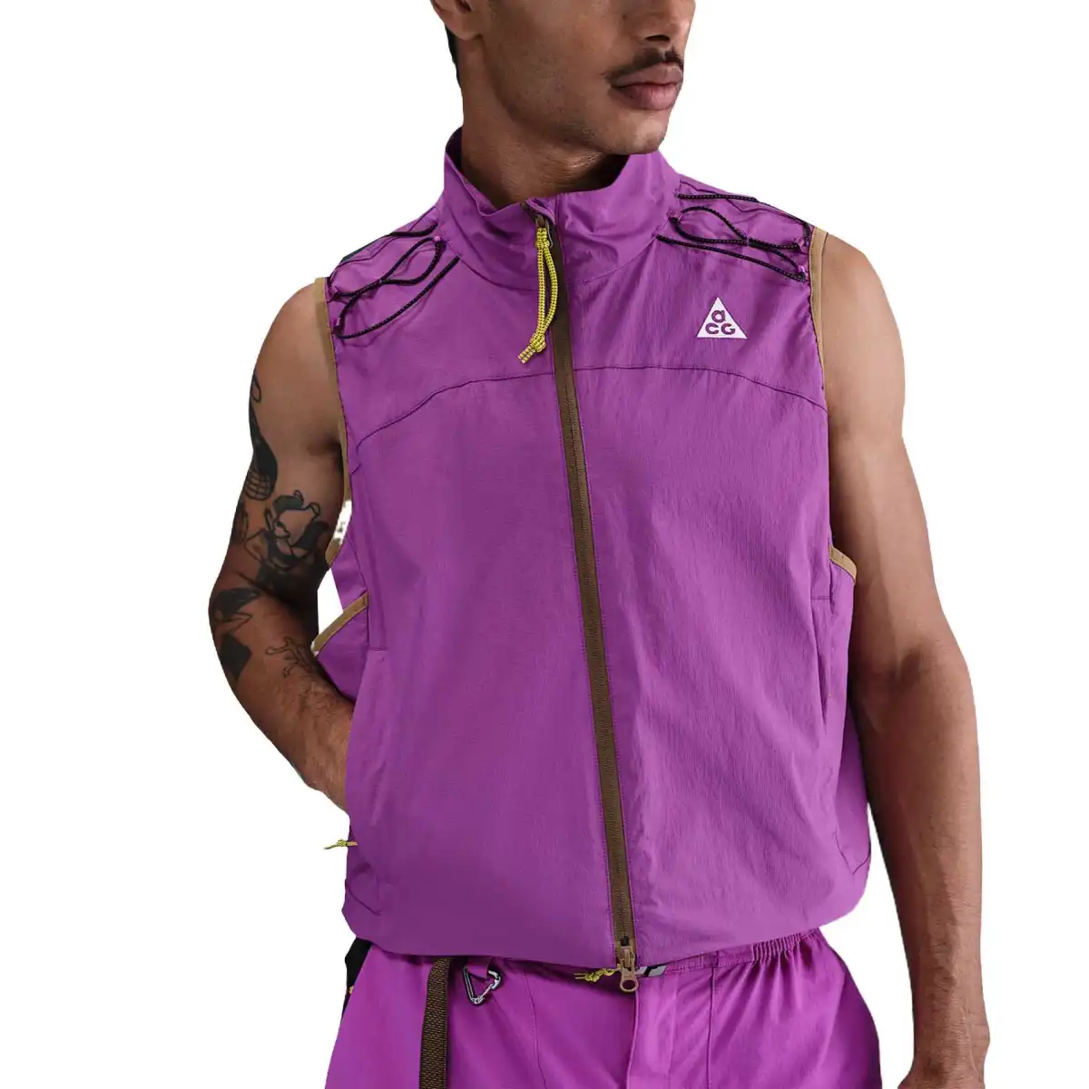 Nike Acg Death Bloom zip sleeveless jacket