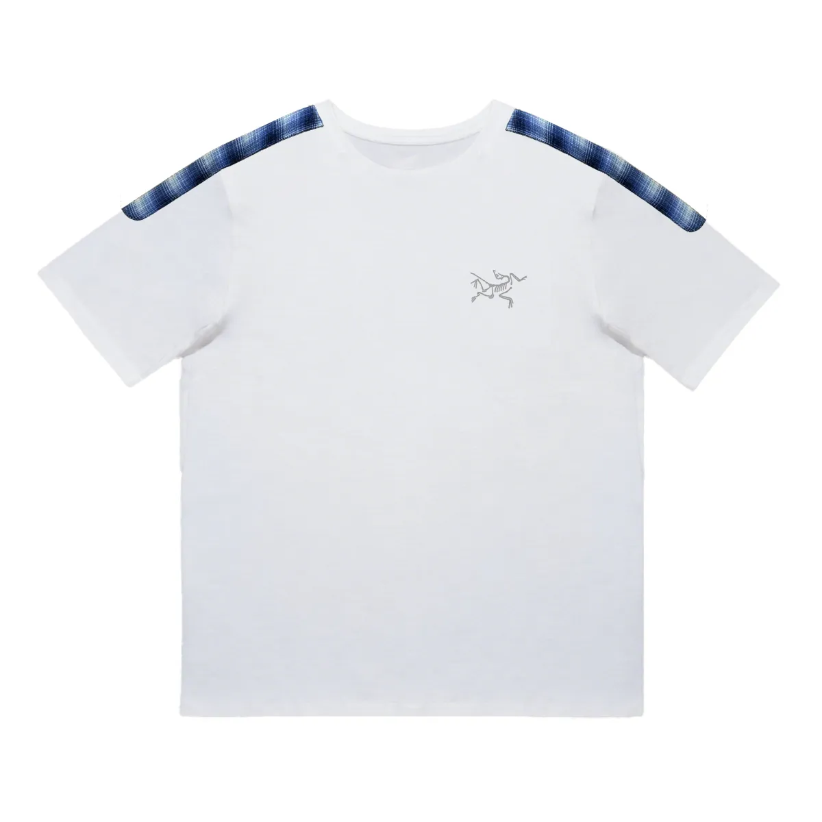 Arcteryx T-Shirts Unisex Ivory White/White Light Crew Neck Moderate