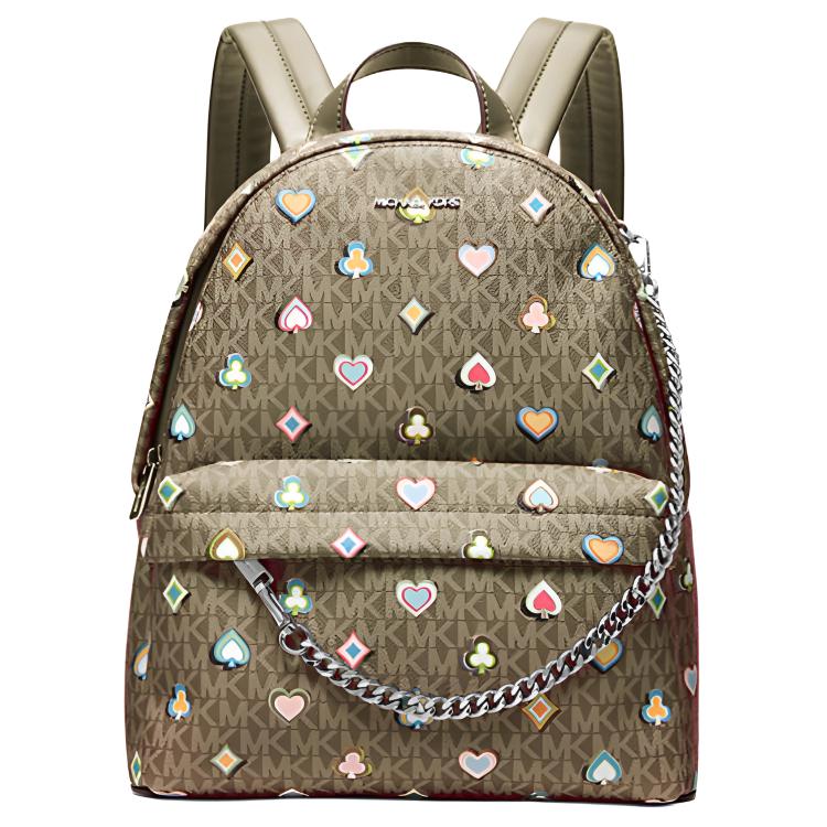 Женский рюкзак MICHAEL KORS Slater (оливковый)