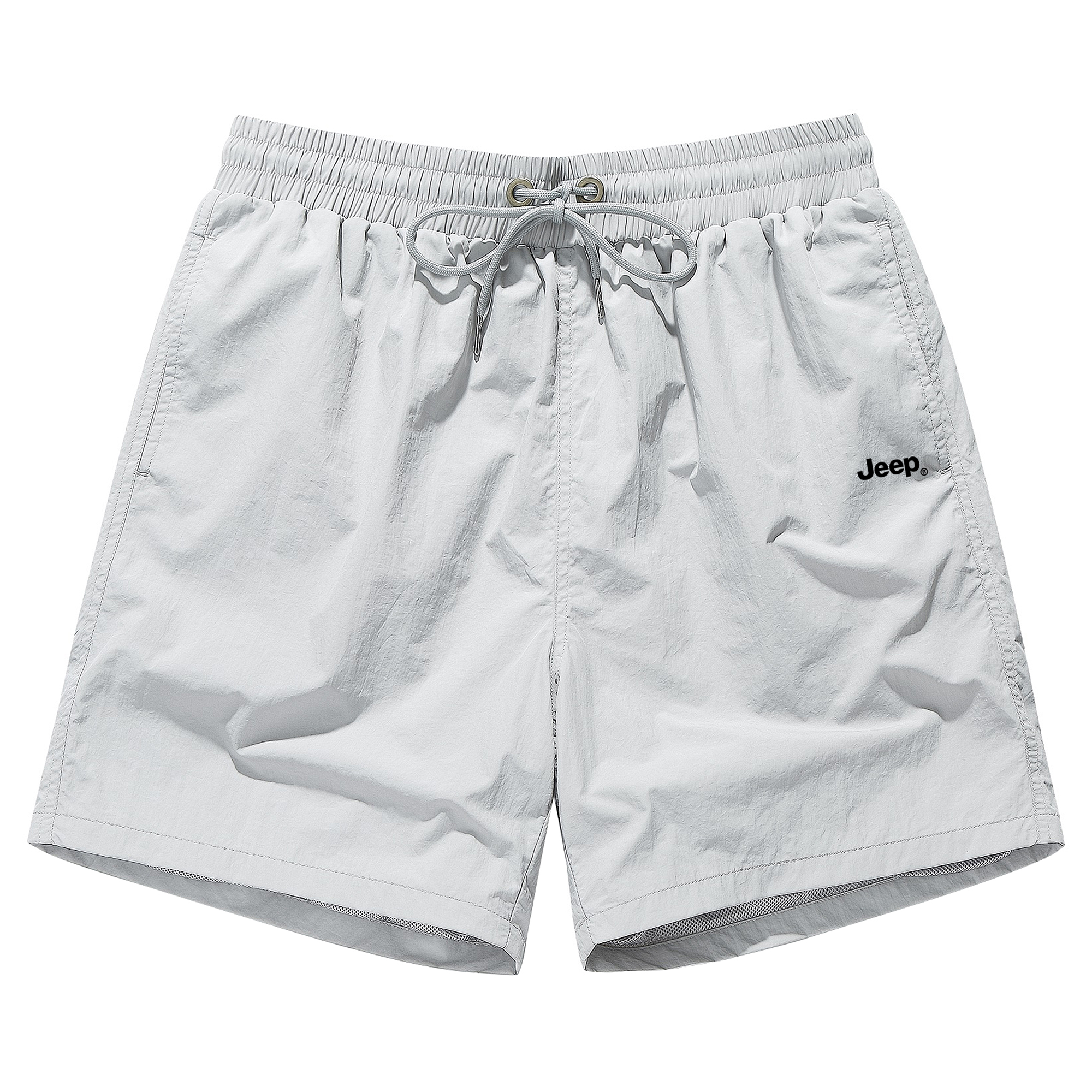 Jeep Trend jeep, travel base sports basketball beach shorts for gym for training for men and women, American style, with your logo imprint, drawstring, loose straight fit, for running