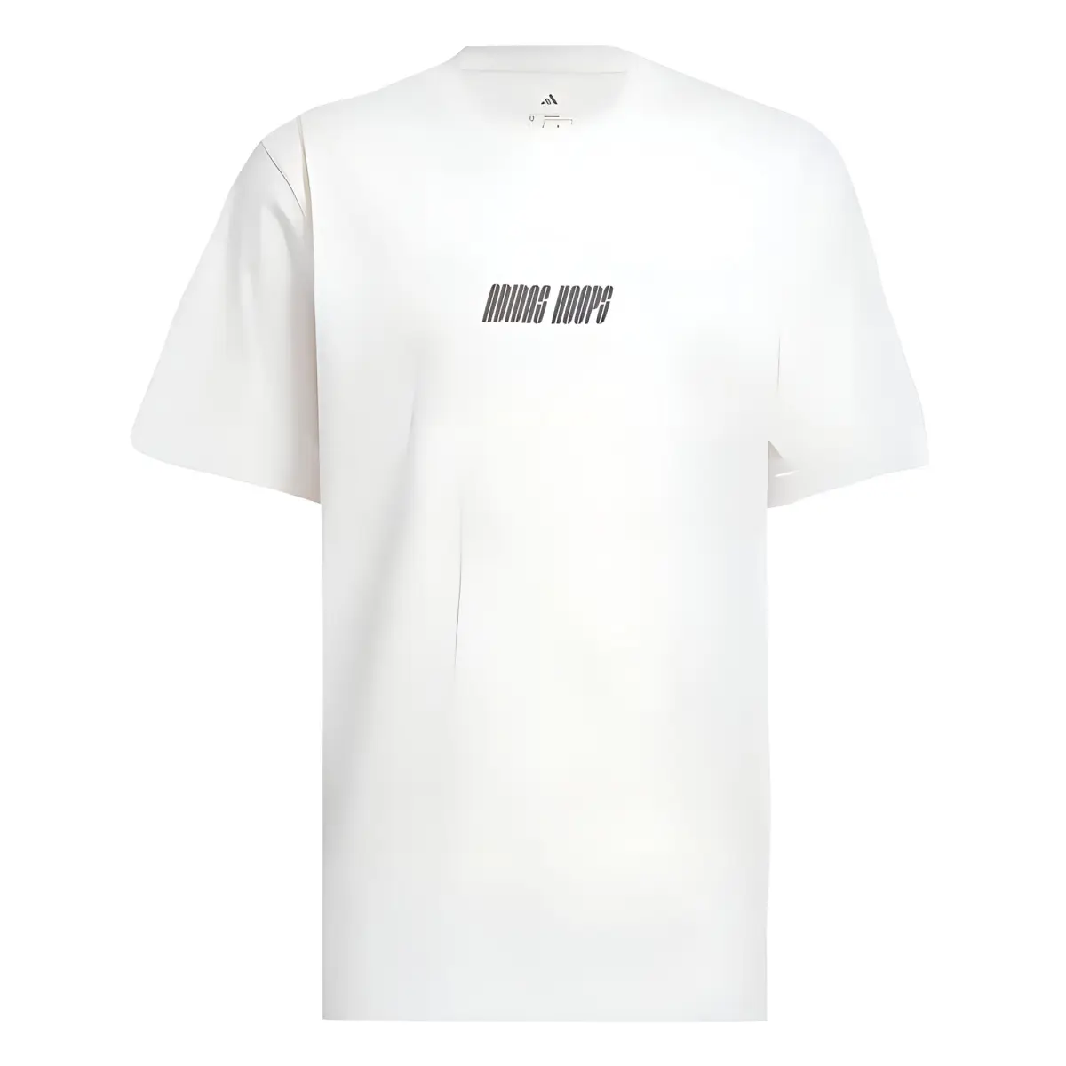 Adidas Hoops Graphic Tee T Shirt Men's White
