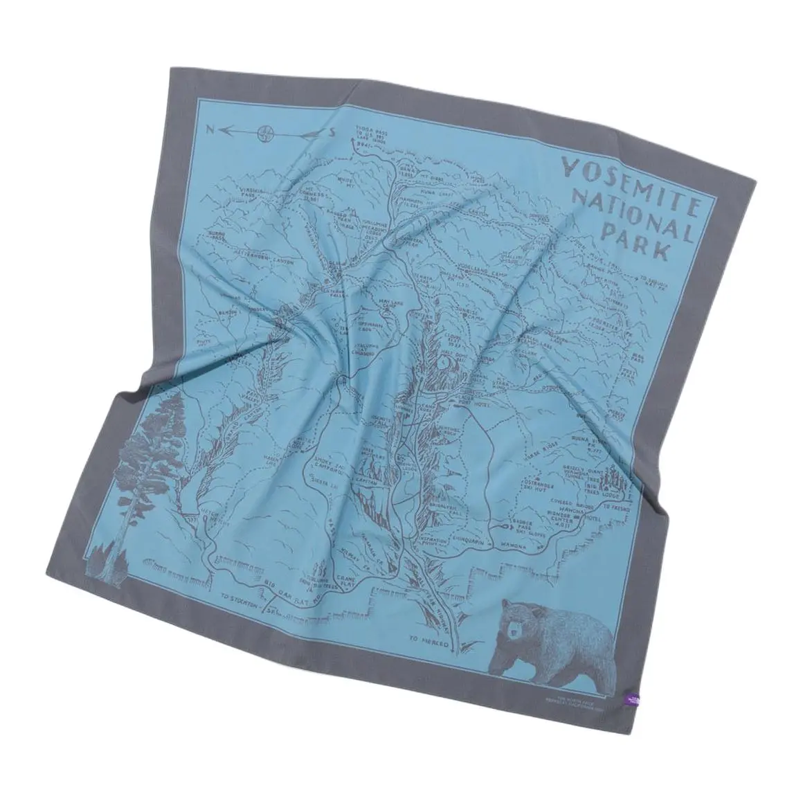 THE NORTH FACE Polyester Scarves Unisex Multicolor
