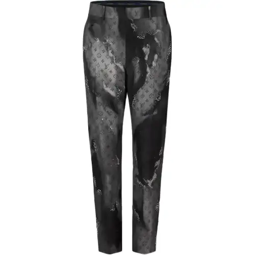 LOUIS VUITTON Suit Pants Men's Black
