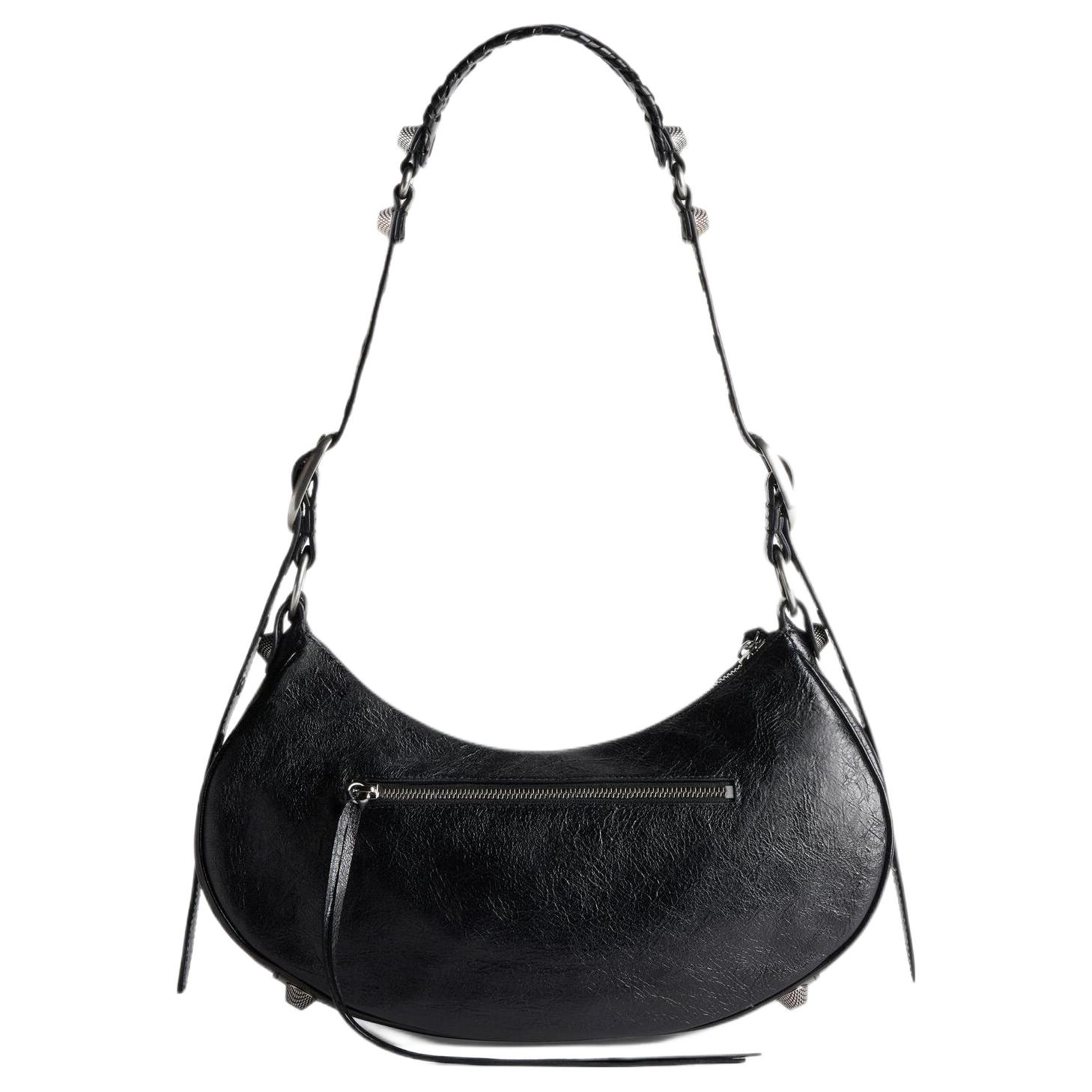 Женская сумка Balenciaga Le Cagole (черная) — фото 4