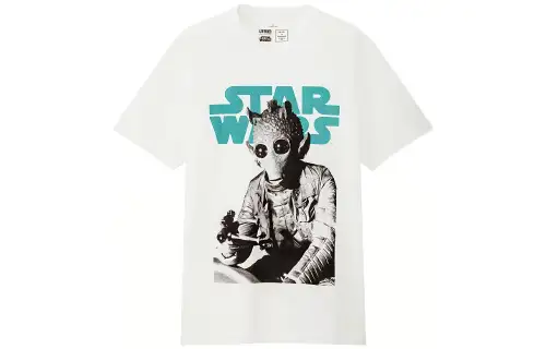 UNIQLO x STAR WARS T Shirt Unisex White