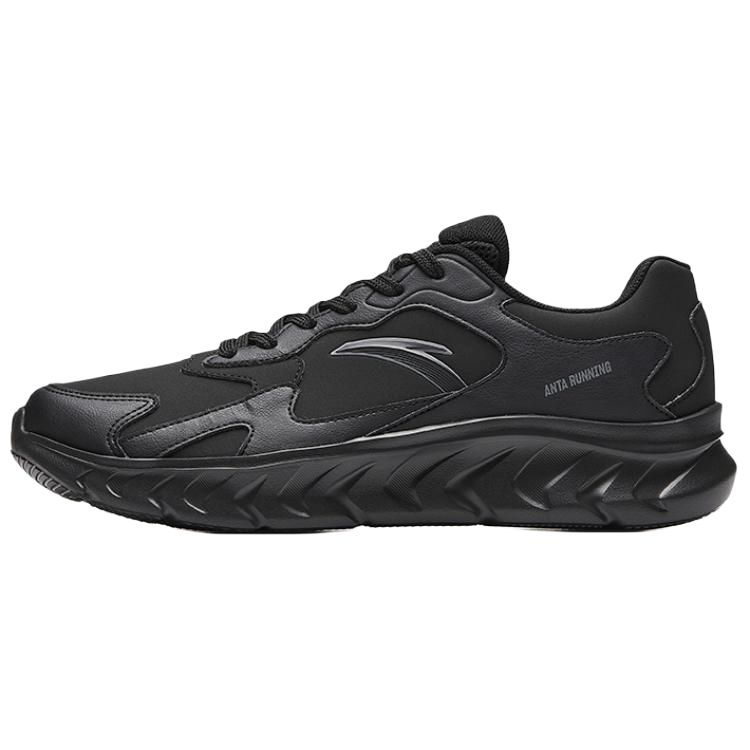 Anta Cushioning Waterproof Lightweight Low top Casual Running Shoes Men’s Black
