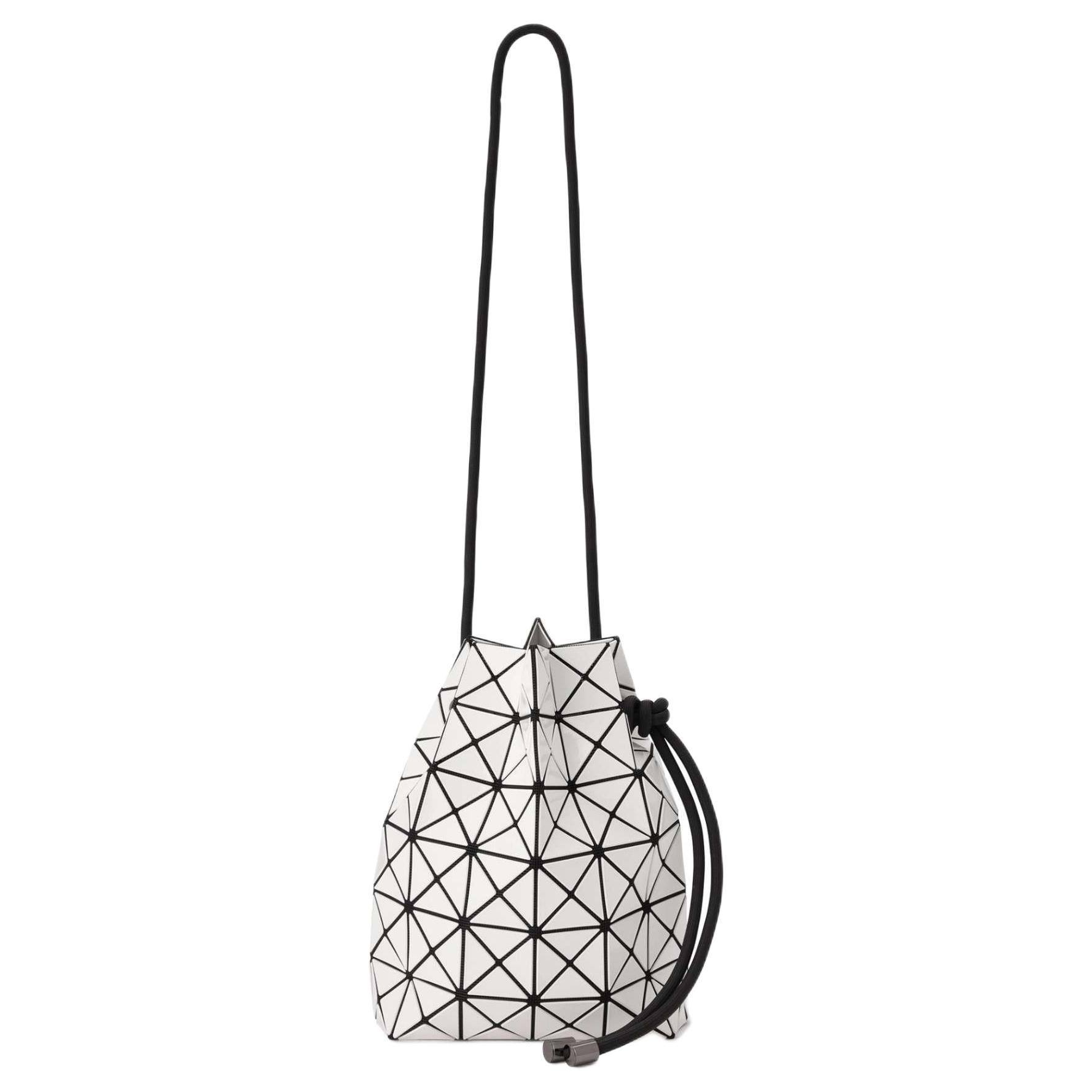 ISSEY MIYAKE Prism Polyvinyl Chloride Crossbody Bag, Shoulder Bag Women's White